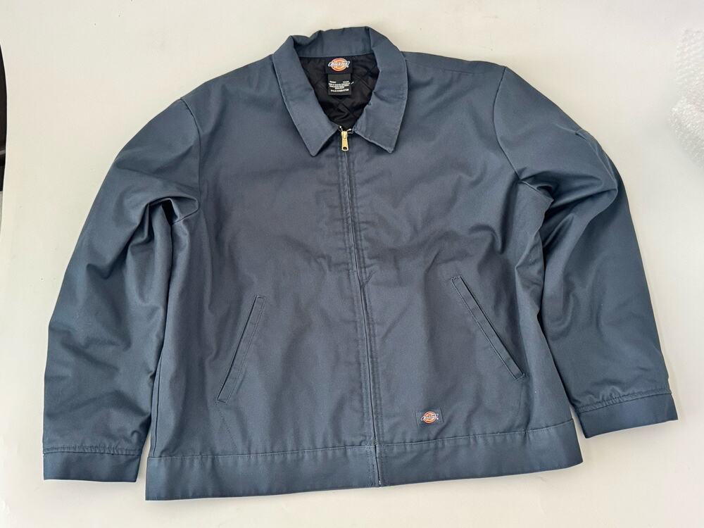Dickies Men's Insulated Eisenhower-Style Work Jacket Workwear 2XL Lined